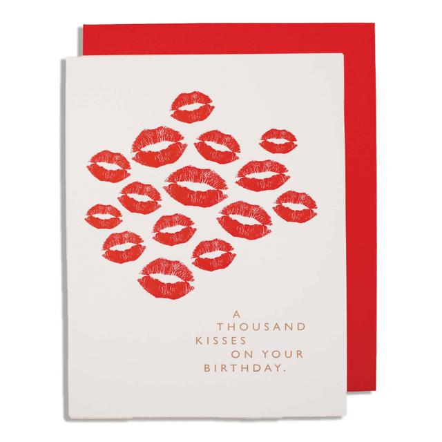 Archivist Cards Card - Thousand Kisses