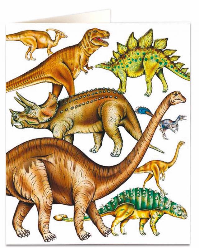 Archivist Cards Card - Dinosaurs
