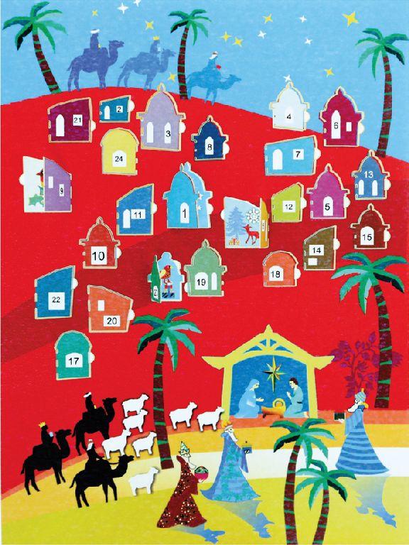 Forever Cards Adventskalender Wenskaart - Nativity