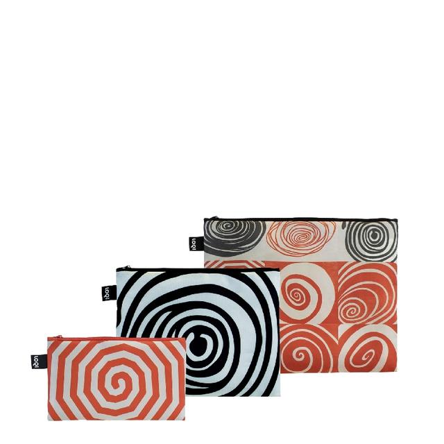 LOQI Zip Pockets - Spirals gerecycled