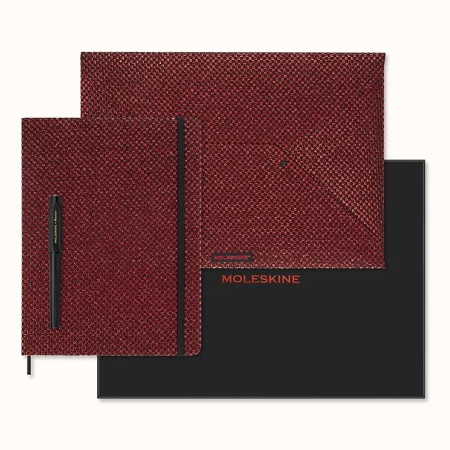 Moleskine Shine Collection Collector's Box - Ongedateerde agenda - Red