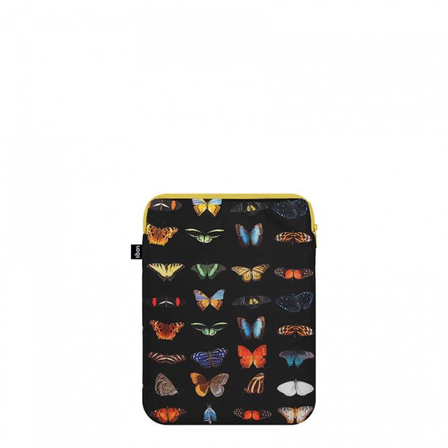 LOQI Laptop Sleeve - Butterflies and Moths Large Recycled