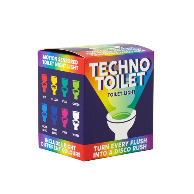 Gift Republic Toiletlamp - Techno Toilet