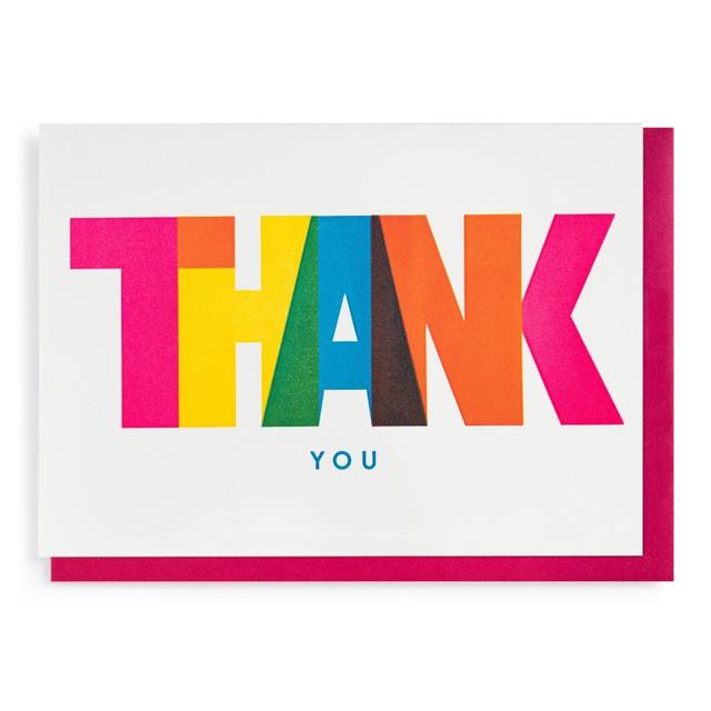 Archivist Cards Card - Thank You by Pressink