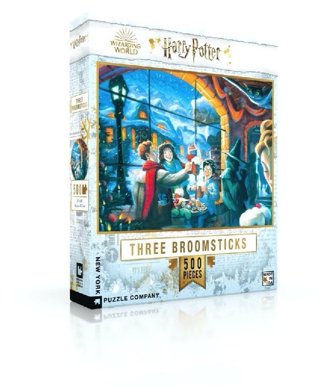 New York Puzzle Company Puzzel Three Broomsticks - 500 stukjes