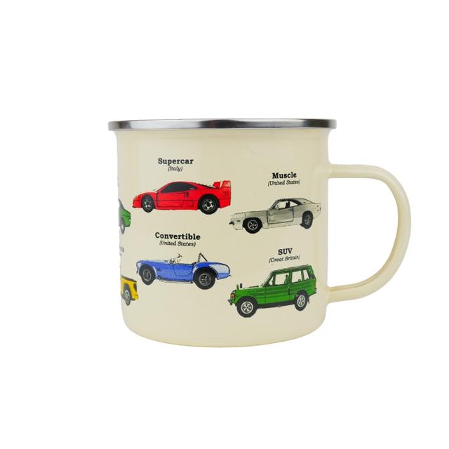 Gift Republic Mok emaille - Car