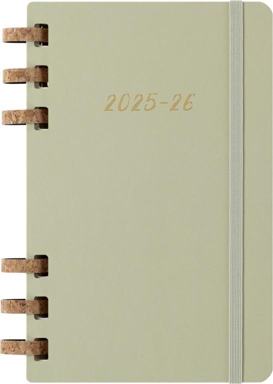 Moleskine Student Life Spiral Week/Maandagenda Large 12 maanden - Hardcover - Kiwi