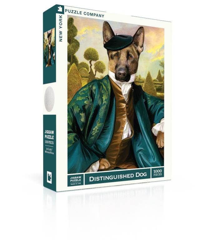 New York Puzzle Company Puzzel Distinguished Dog - 1000 stukjes
