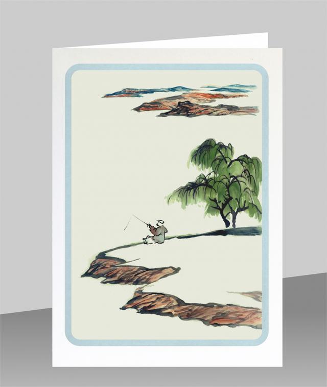 Forever Cards Dao Wenskaart - Fishing