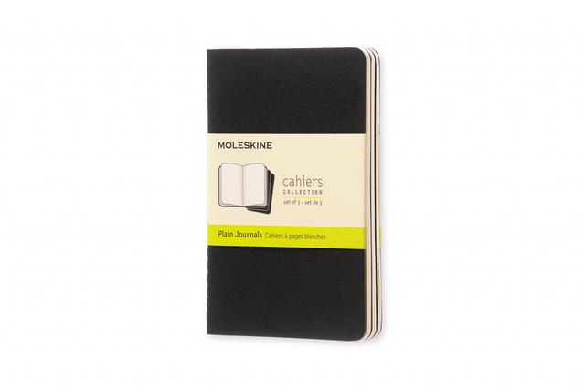 Moleskine Cahier Journals Pocket Plain Black