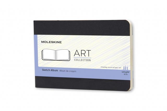 Moleskine Art Collection Schetsboek Pocket - Blanco - Black