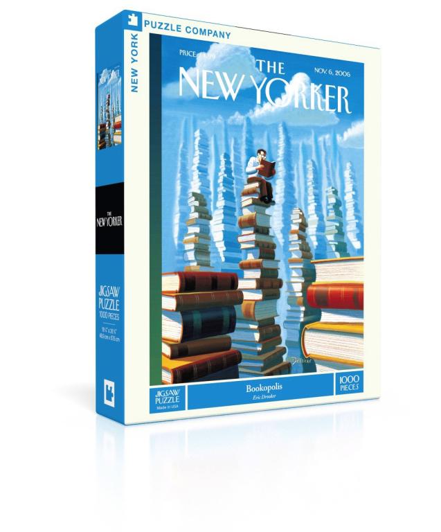 New York Puzzle Company Puzzel Bookopolis - 1000 stukjes