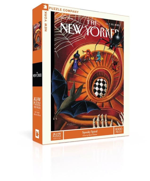 New York Puzzle Company Puzzel Spooky Spiral - 1000 stukjes