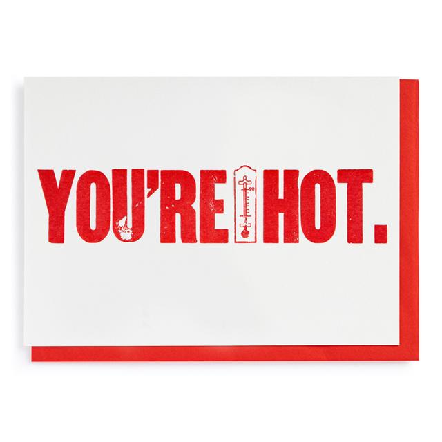 Archivist Cards Wenskaart - You're Hot