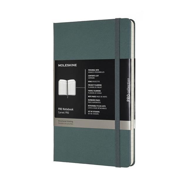 Moleskine Professional Collection Notitieboek Large - Hardcover - Forest Green