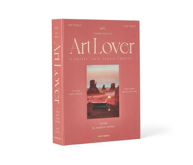 Printworks Art Lover Book Puzzel - Lounge - 1000 stukjes