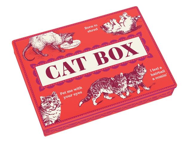 Blue Q Pocket Box - Cat Box