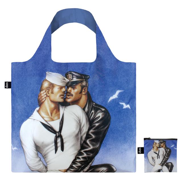 LOQI Bag Large - Bon Voyage gerecycled