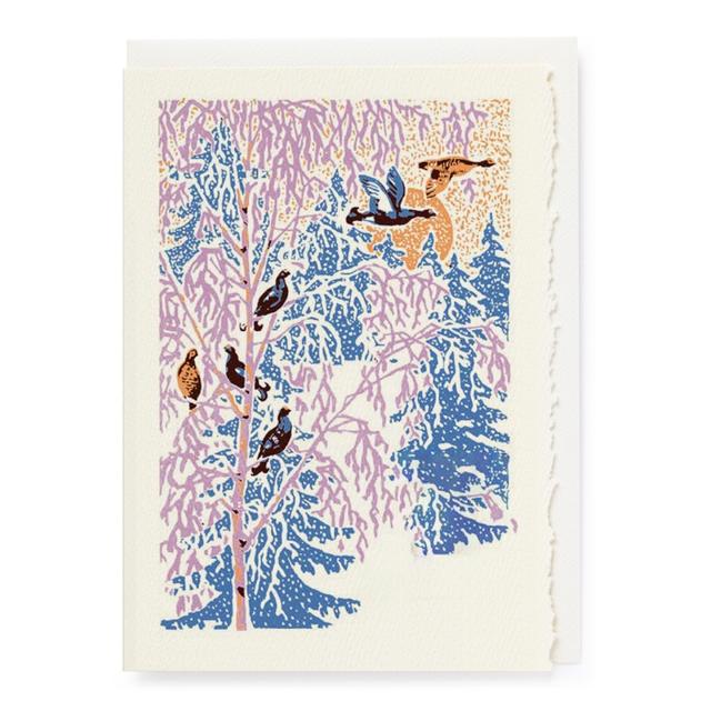 Archivist Cards Wenskaart - Winter Birds