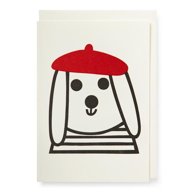 Archivist Cards Wenskaart mini - Jane Foster Dog
