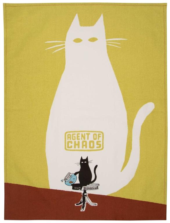 Blue Q Theedoek - Agent of Chaos