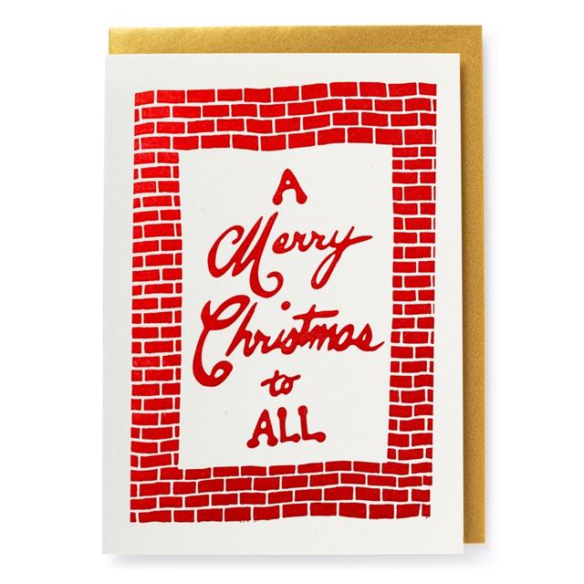 Archivist Cards Wenskaart - A Merry Christmas to All