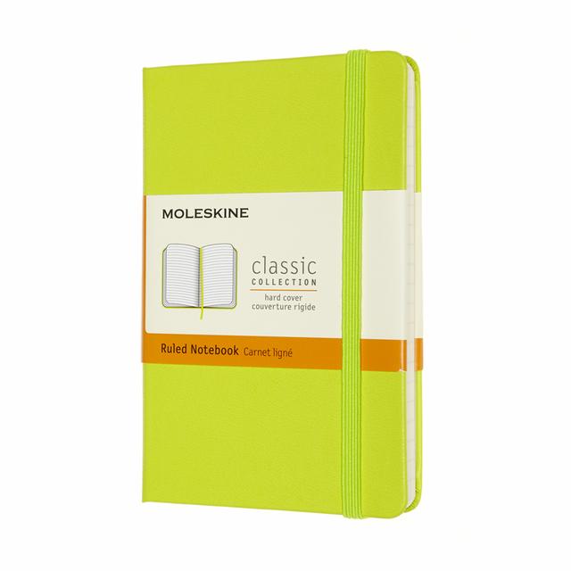 Moleskine Classic Notitieboek Pocket - Hardcover - Gelinieerd - Lemon Green