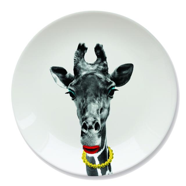 Mustard Bord - Wild Dining Giraffe
