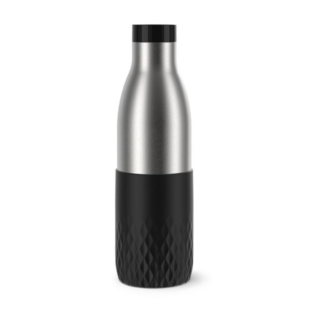 EMSA Bludrop Sleeve Drinkfles - 0.7Ltr - Zwart