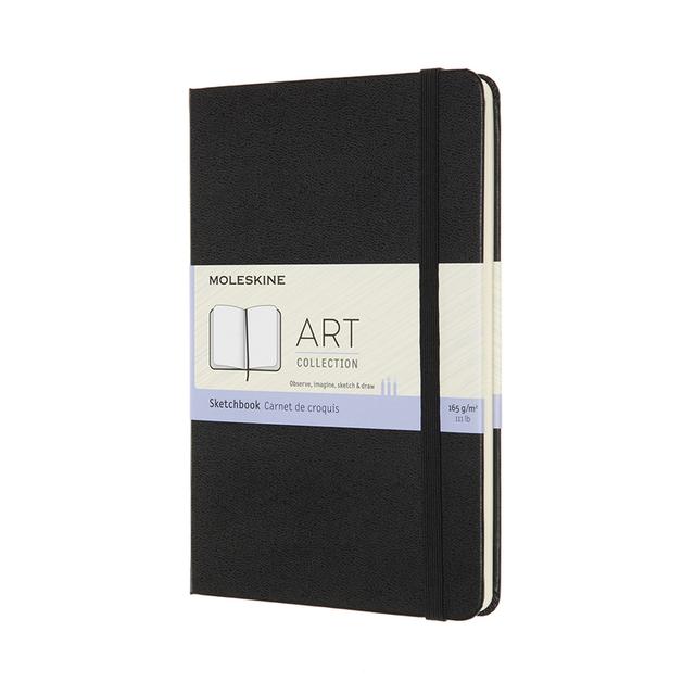 Moleskine Art Collection Schetsboek Medium - Blanco - Black