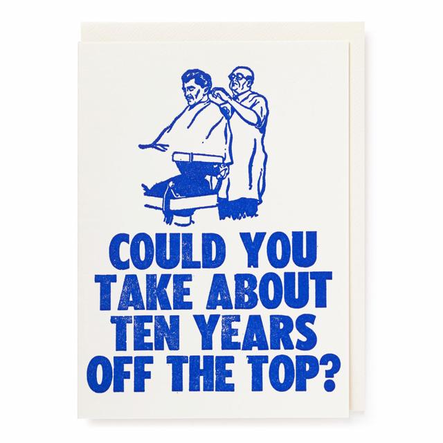 Archivist Cards Wenskaart - Off the Top