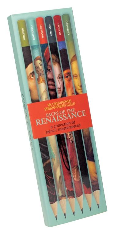 UPG Potlodenset - Renaissance Faces