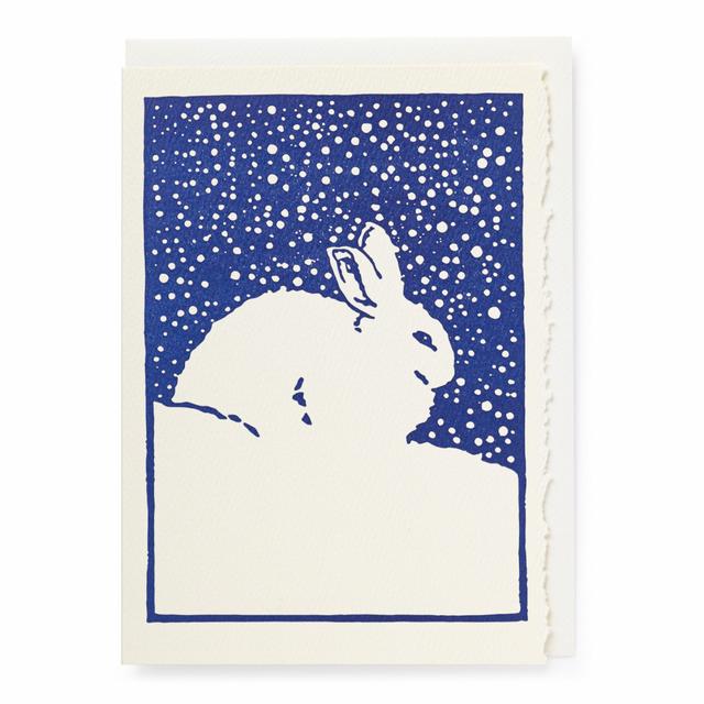 Archivist Cards Card - Christmas Rabbit