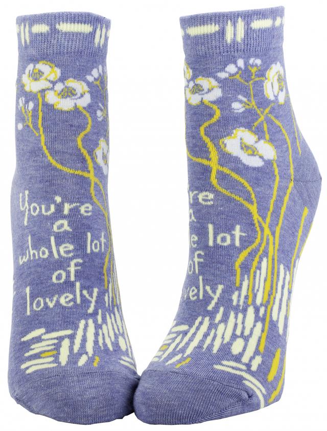 Blue Q Ankle Socks - Whole Lot of Lovely