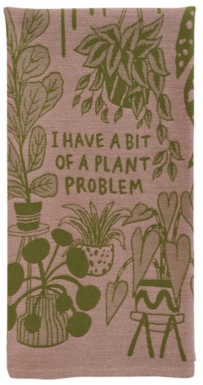 Blue Q Theedoek - Plant Problem