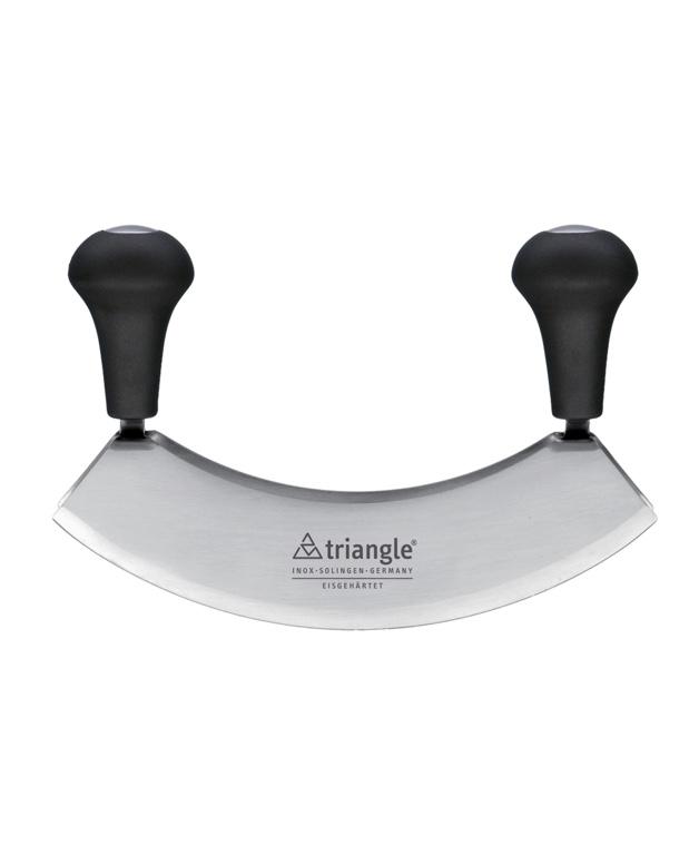 Triangle Wiegemes met dubbel lemmet gehard - L 175mm - in doos