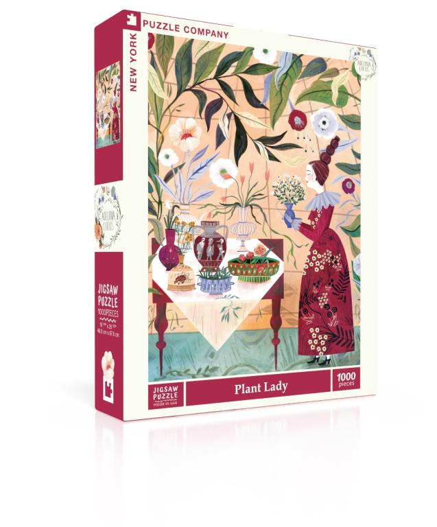 New York Puzzle Company Puzzel Plant Lady - 1000 stukjes