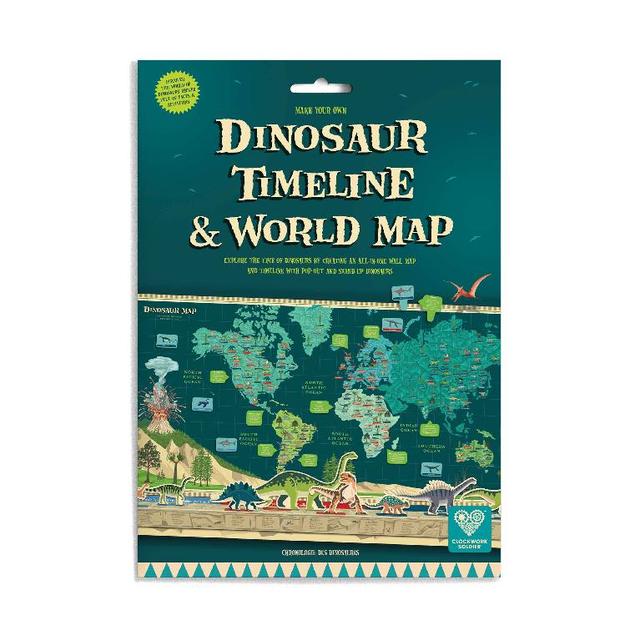 Clockwork Soldier Knutselpakket - Dinosaur Timeline & World Map