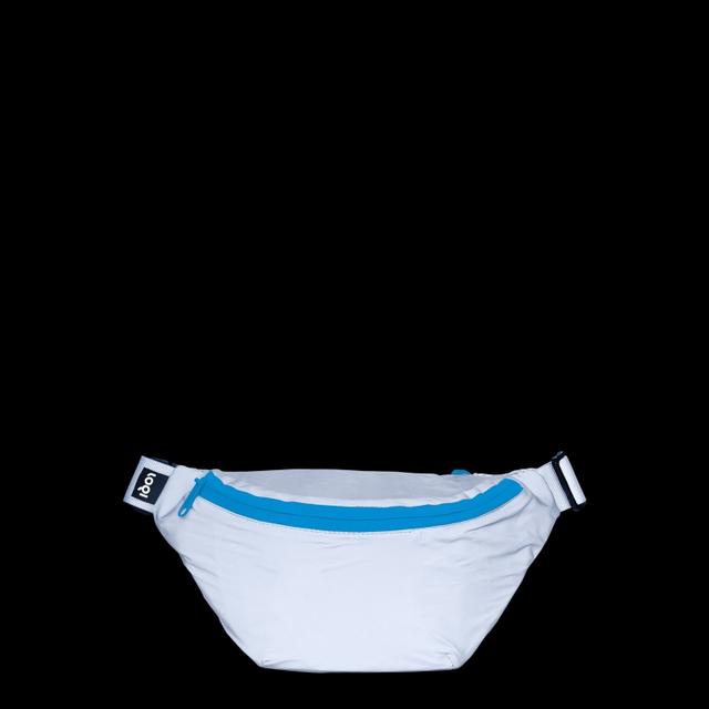 LOQI Bum Bag Large - Neon Blue reflecterend