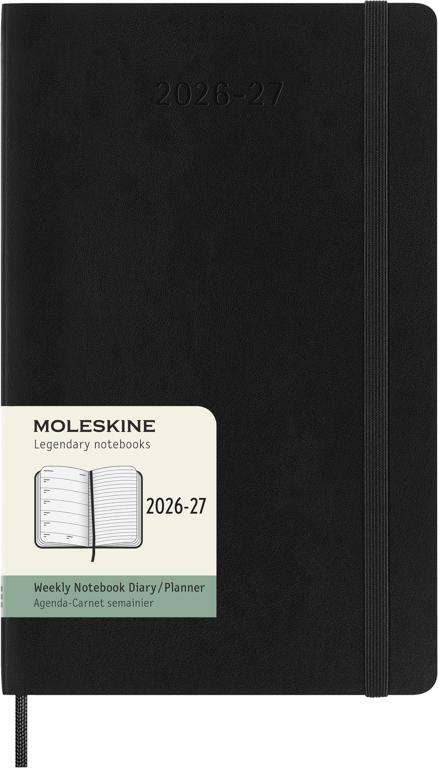 Moleskine Classic Weekagenda Large 18 maanden - Softcover - Black