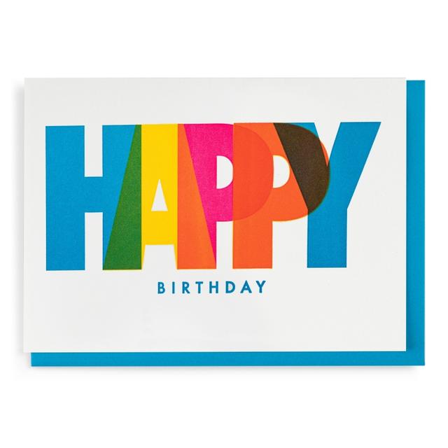 Archivist Cards Card - Happy Birthday by Pressink