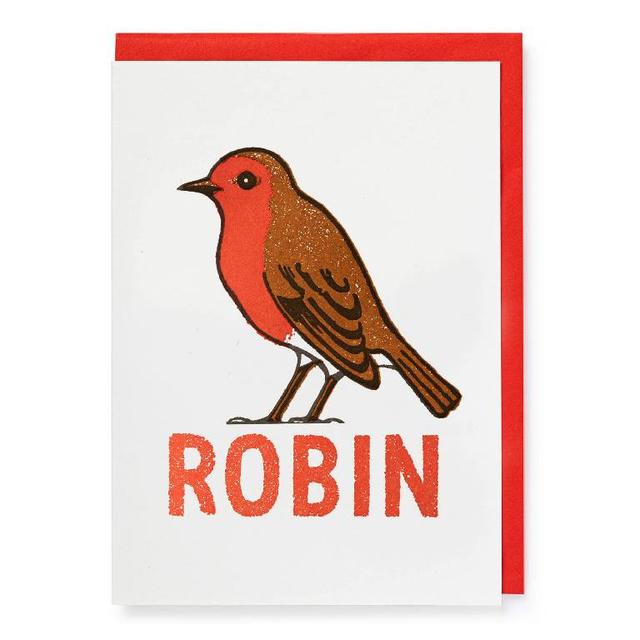 Archivist Cards Card - Robin
