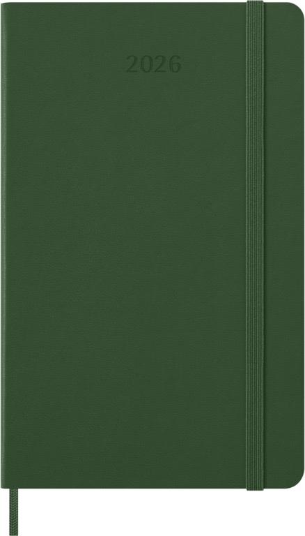 Moleskine Classic Dagagenda Large 12 maanden - Hardcover - Myrtle Green