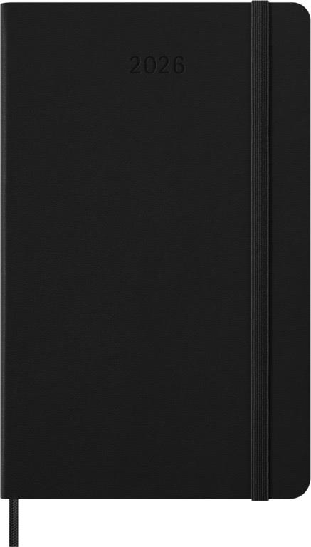 Moleskine Classic Weekagenda Large Verticaal 12 maanden - Hardcover - Black