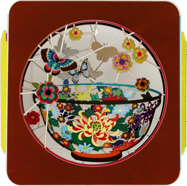 Forever Cards Art Box Wenskaart - Bowl & Butterflies