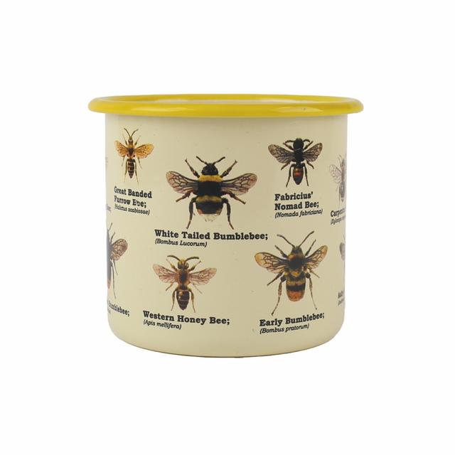 Gift Republic Bloempot Emaille - Bees