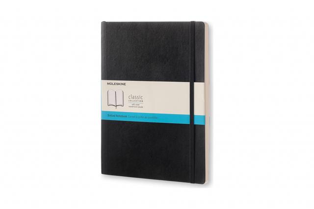 Moleskine Classic Notitieboek XL - Softcover - Gestippeld - Black