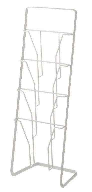 Yamazaki Tower Tijdschriftenrek 4 vakken - Wit
