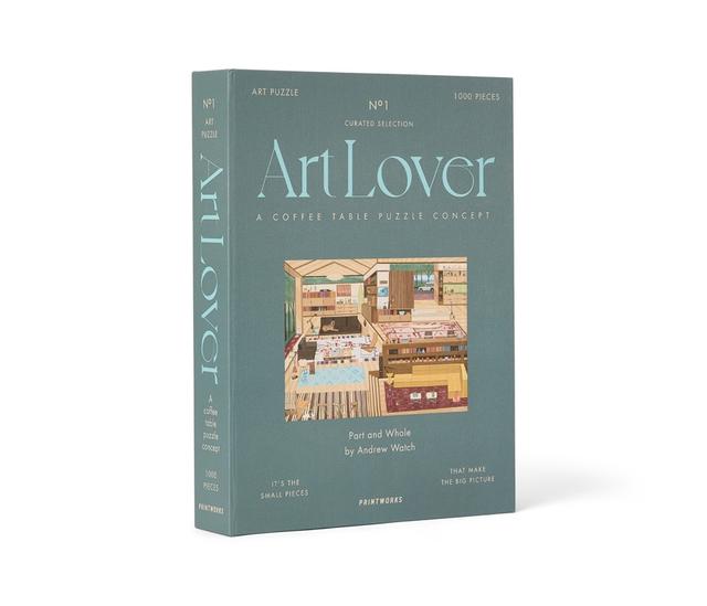 Printworks Art Lover Book Puzzle - Part and Whole - 1000 pieces