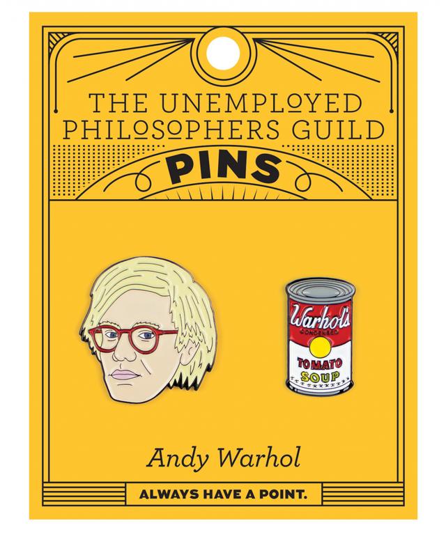 UPG Pins - Warhol & Soup Can